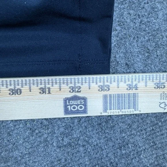 Lululemon Commission Pant Mens 38x33 Navy Slim‎ Stretch Performance Warpstreme - Picture 13 of 16